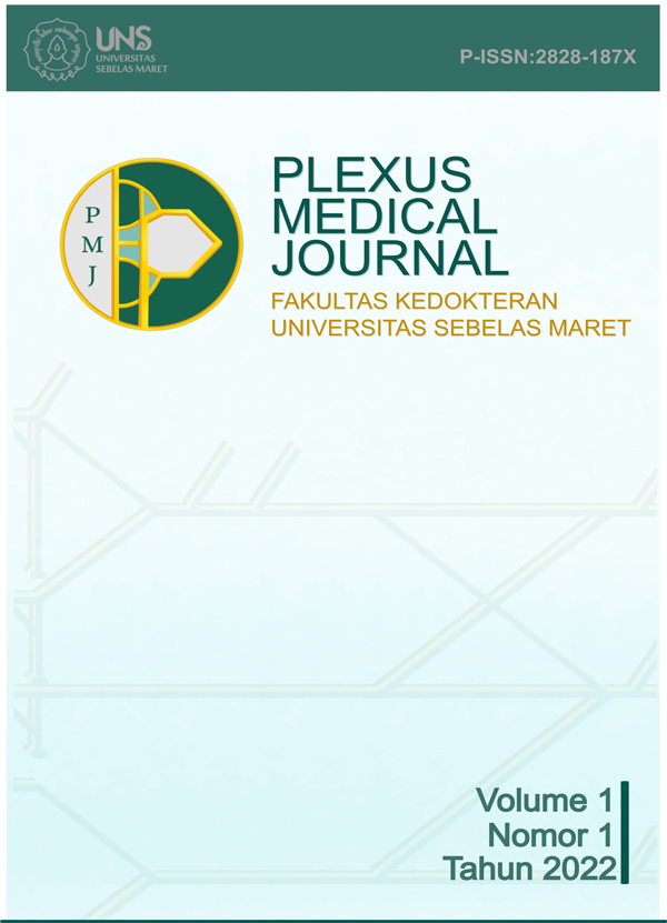 					View Vol. 1 No. 1 (2022): Plexus Medical Journal 
				