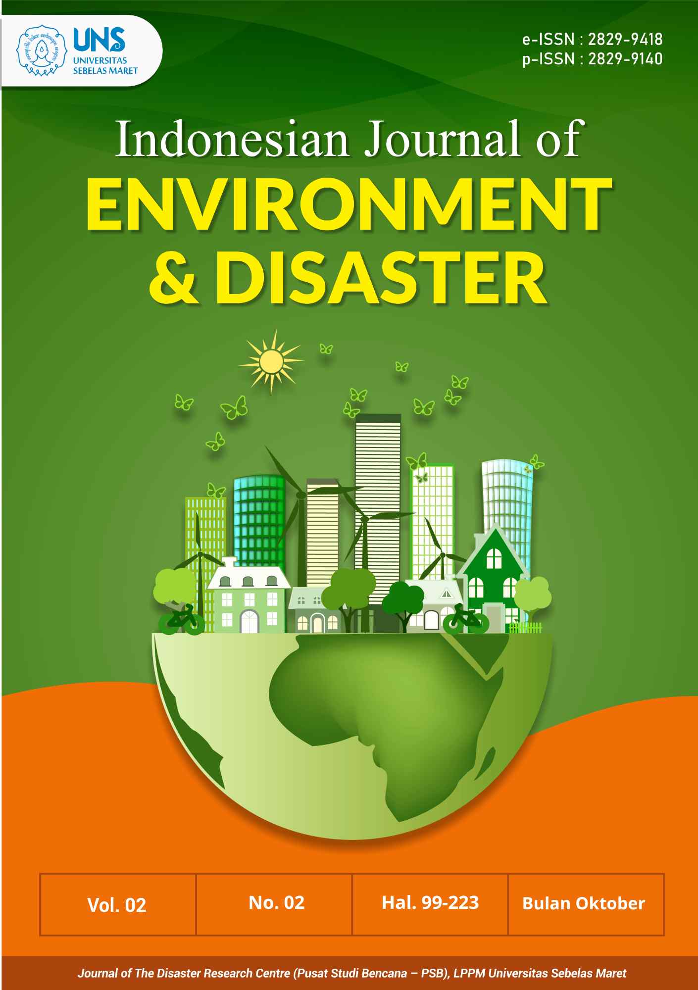 					View Vol. 2 No. 2 (2023): Indonesian Journal of Environment and Disasters
				