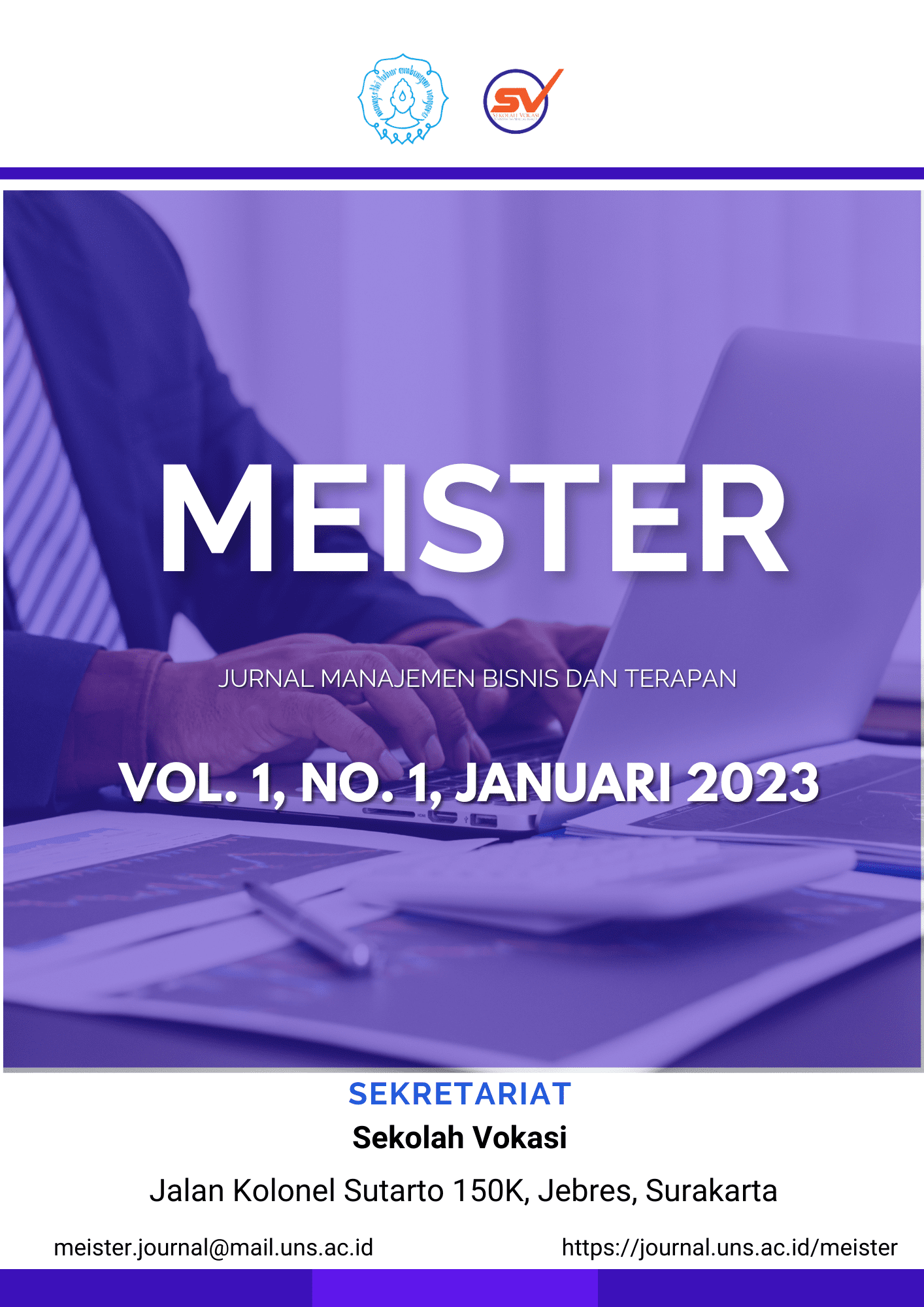 					View Vol. 1 No. 1 (2023): MEISTER Januari 2023
				